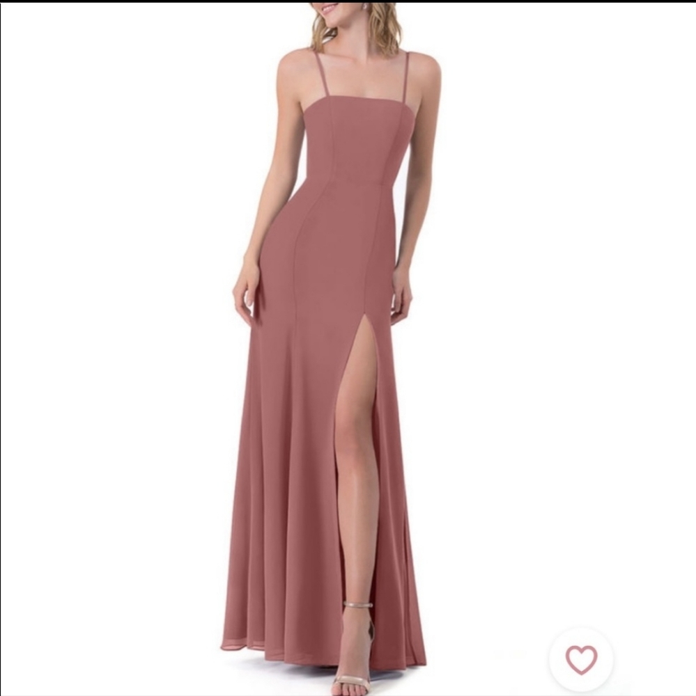 Azazie Desert Rose Bridesmaid Dress